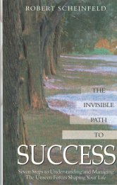 the invisible path to success